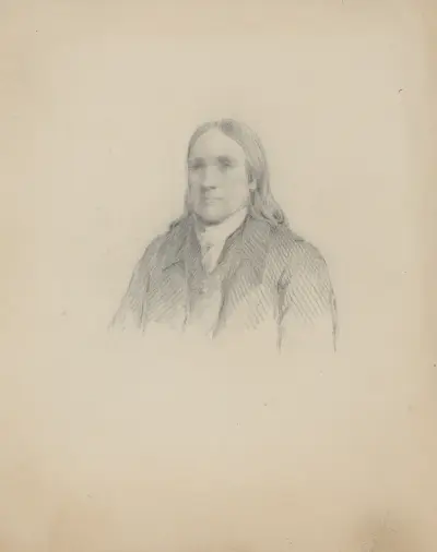 Unidentified Man, 1825 – nr 2 av James Barton Longacre
