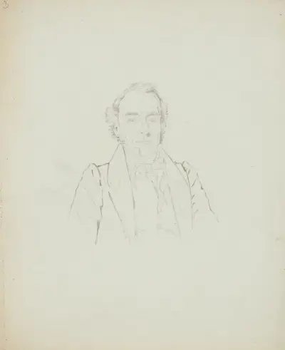 Unidentified Man, 1835 av James Barton Longacre