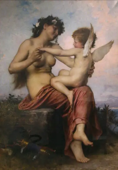 Amor fångad, Léon-Jean-Basile Perrault
