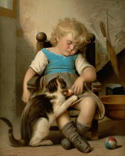 Bezvědomý spáč, Léon-Jean-Basile Perrault