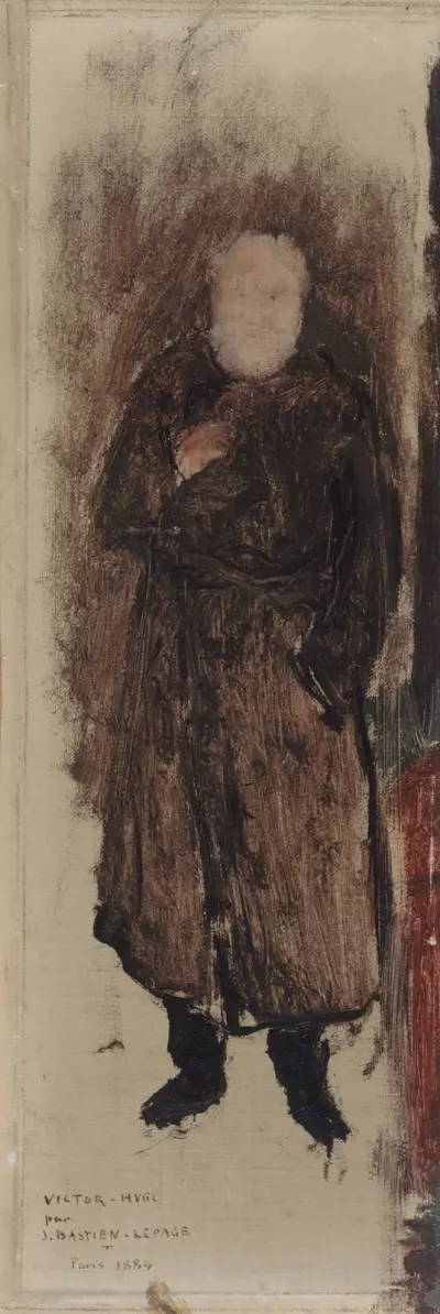 Portrait de Victor Hugo av Jules Bastien-Lepage