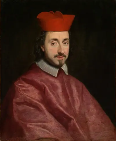 Portrait of Cardinal Paluzzo Paluzzi degli Albertoni av Giovanni Battista Gaulli
