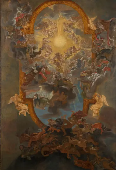 Triumf Imienia Jezus, Giovanni Battista Gaulli