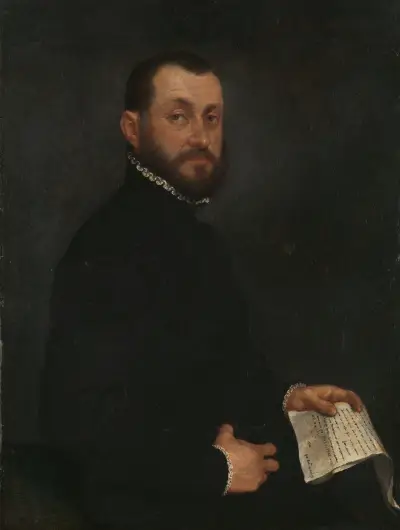 Bildnis eines Mannes, 1565 von Giovanni Battista Moroni