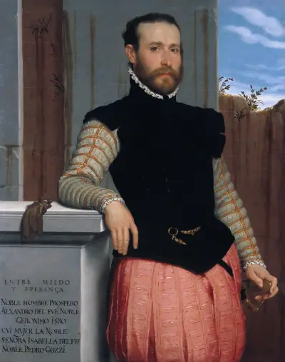 Bildnis des Prospero Alessandri von Giovanni Battista Moroni