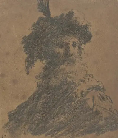 Brustbild eines italienischen Edelmannes, Giovanni Benedetto Castiglione