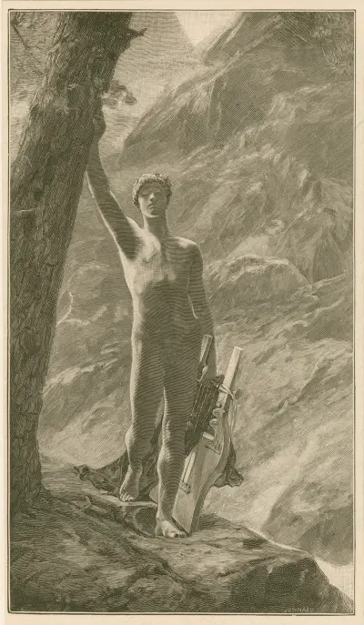 Orpheus von Jean-Joseph-Benjamin Constant