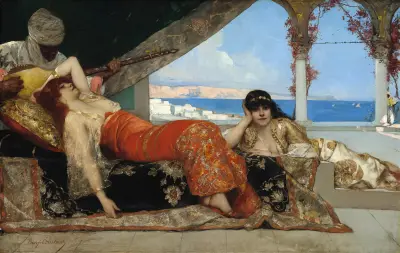 Der Favorit des Emirs von Jean-Joseph-Benjamin Constant