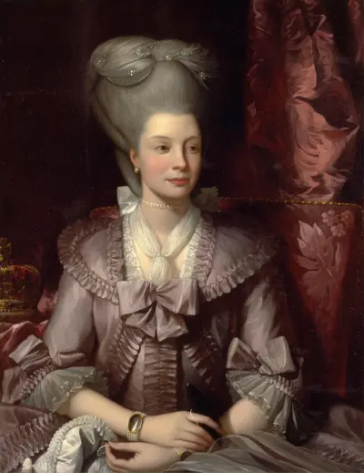 Queen Charlotte av Benjamin West