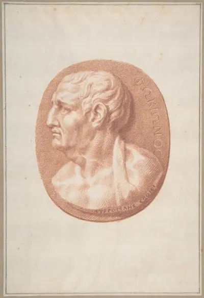 Presumed Portrait of Phocion von Bernard Picart