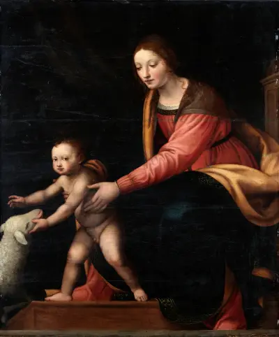 Madonna and Child, Bernardino Luini