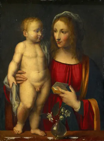 Madonna With Child, Bernardino Luini