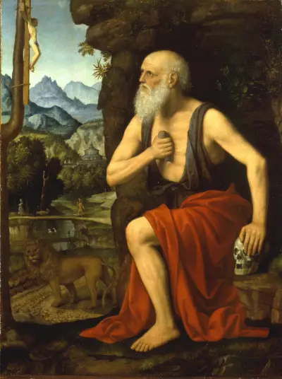 Saint Jerome in Penitence, Bernardino Luini