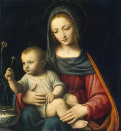 The Madonna of the Carnation, Bernardino Luini