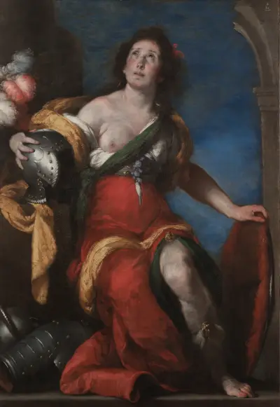 Allegorical Figure, 1636 av Bernardo Strozzi