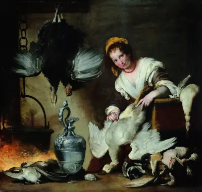 The Cook av Bernardo Strozzi