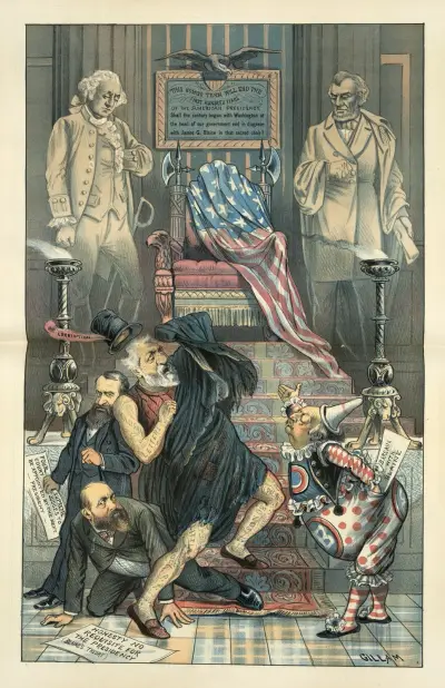 The honor of the country in danger von Bernhard Gillam