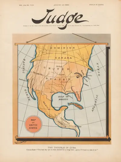 The Trouble In Cuba von Bernhard Gillam