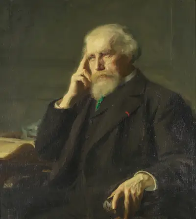 Albert Mérat (1840-1909) av Bernhard Österman