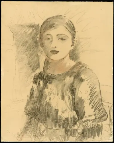 Portrait of Julie Manet av Berthe Morisot
