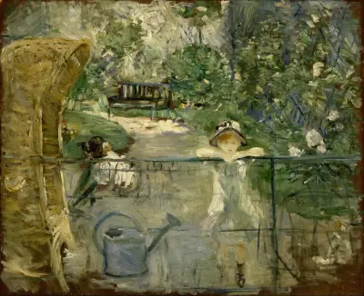 The Basket Chair av Berthe Morisot