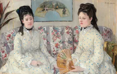 The Sisters av Berthe Morisot