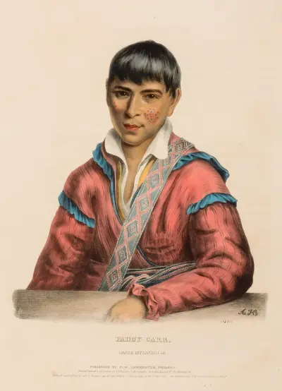 Paddy-Carr. Creek Interpreter av Charles Bird King