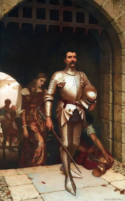 Conquest av Edmund Blair Leighton