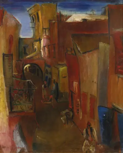 Morocco av Boris Grigoriev
