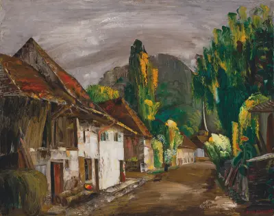 Paysage. Haute-Savoie av Boris Grigoriev