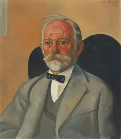 Portrait Of A Gentleman av Boris Grigoriev