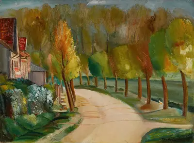 Riverside av Boris Grigoriev