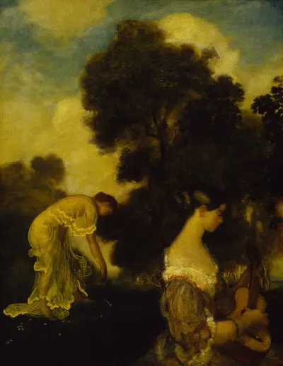 Evensong av Arthur Bowen Davies