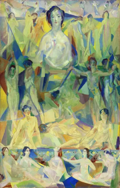 The Great Mother av Arthur Bowen Davies