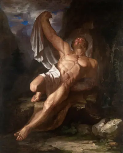 Dying hercules, Samuel Finley Breese Morse