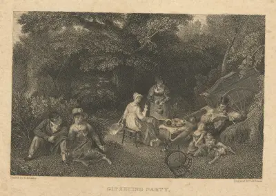 Gipseying party. av Asher Brown Durand