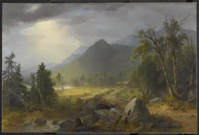 The First Harvest in the Wilderness av Asher Brown Durand