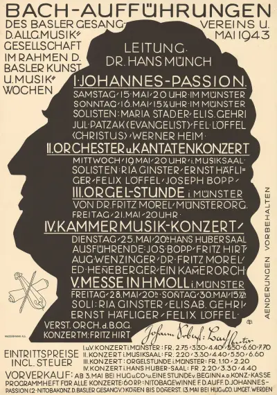 Bach-Aufführungen av Burkhard Mangold