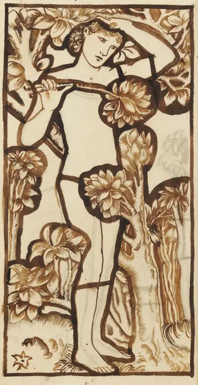 Adam av Sir Edward Coley Burne-Jones