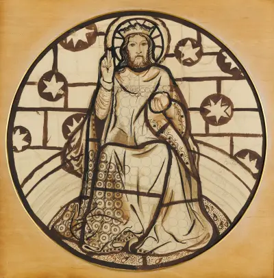 Christ in Majesty av Sir Edward Coley Burne-Jones