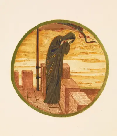 Comes he not av Sir Edward Coley Burne-Jones