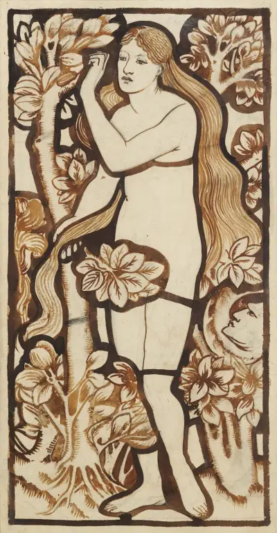 Eve av Sir Edward Coley Burne-Jones