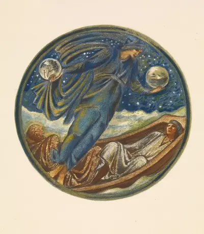 False Mercury av Sir Edward Coley Burne-Jones