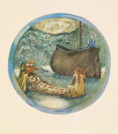 Älggräs av Sir Edward Coley Burne-Jones
