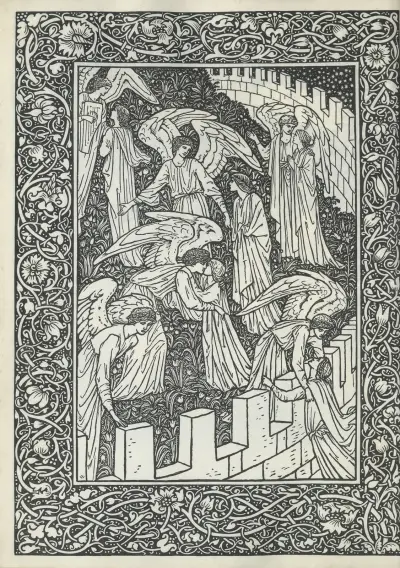 The golden legend, 1892 – nr 1 av Sir Edward Coley Burne-Jones