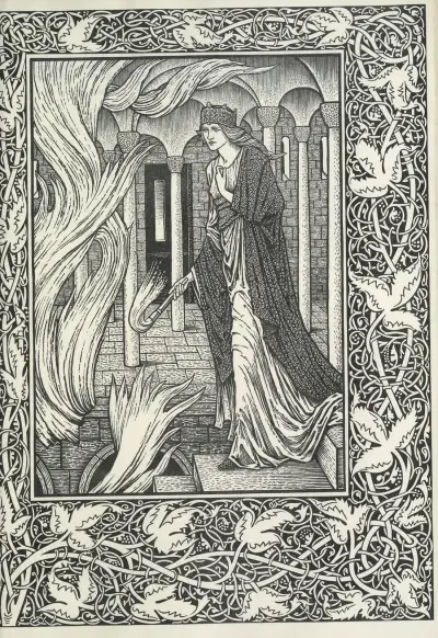 The story of Sigurd the Volsung and the fall of the Niblungs, 1898 – nr 1 av Sir Edward Coley Burne-Jones