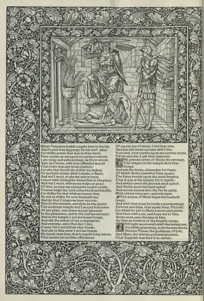 The works of Geoffrey Chaucer Pl.07 av Sir Edward Coley Burne-Jones