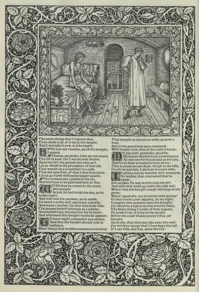 The works of Geoffrey Chaucer Pl.13 av Sir Edward Coley Burne-Jones