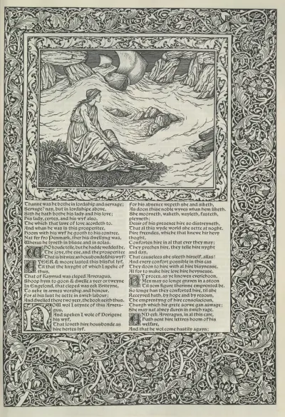 The works of Geoffrey Chaucer Pl.23 av Sir Edward Coley Burne-Jones