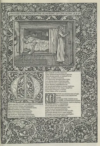 The works of Geoffrey Chaucer Pl.32 av Sir Edward Coley Burne-Jones